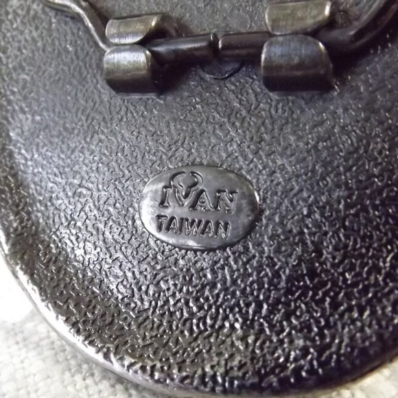 Vintage Karung Snakeskin Artisan Belt Buckle NOS 1 - Picture 5 of 8